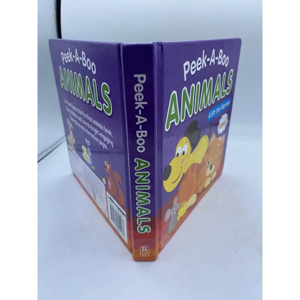 Peek-a-boo Animals: A Lift-the-flap Book - Hardcover By Hills, Laila - GOOD
